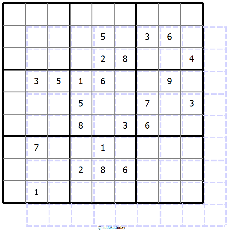 Sudoku de sombras 10x10 #39686