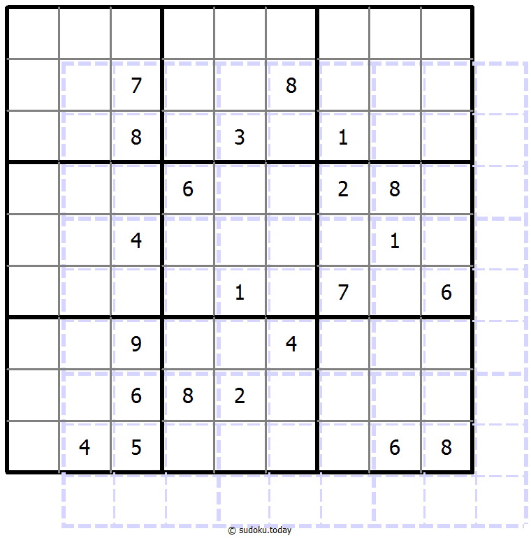Sudoku de sombras 10x10 #39688
