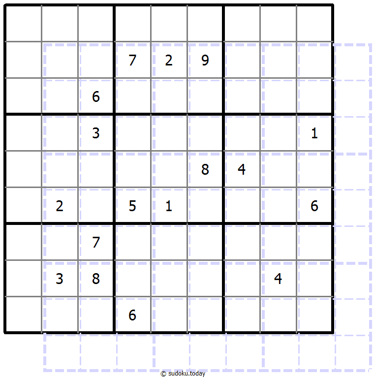 Sudoku de sombras 10x10 #39696