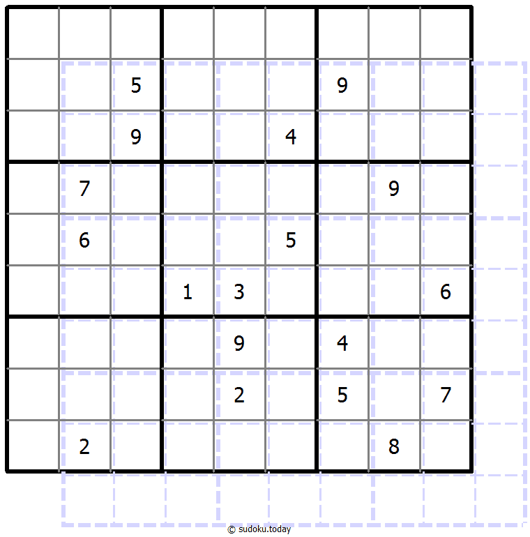 Sudoku de sombras 10x10 #39699