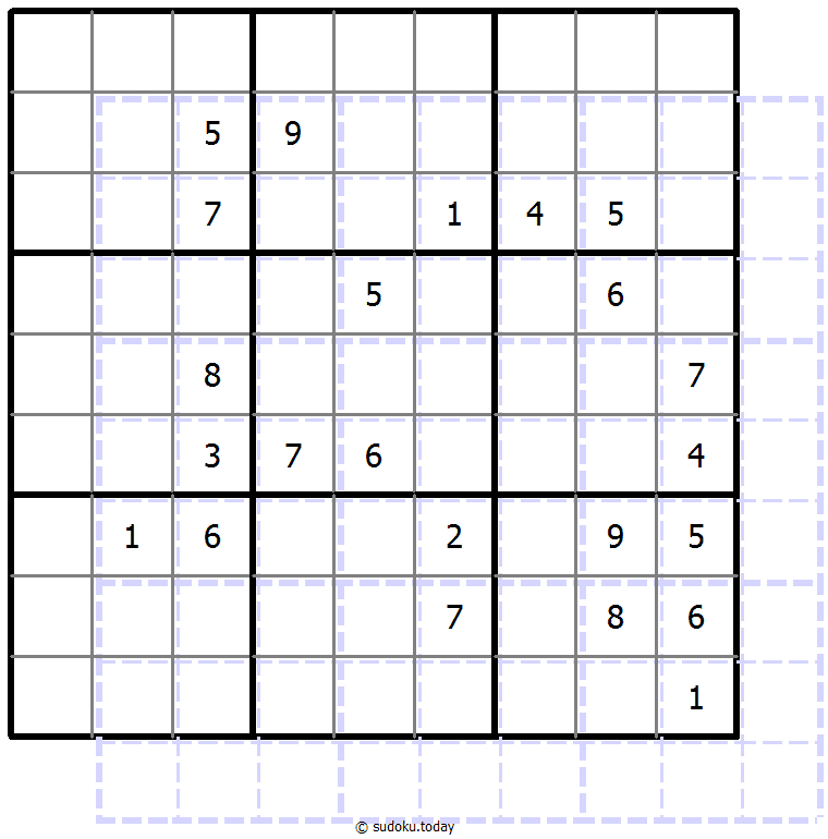 Sudoku de sombras 10x10 #39700