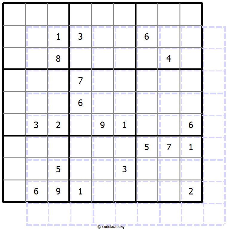 Sudoku de sombras 10x10 #39706