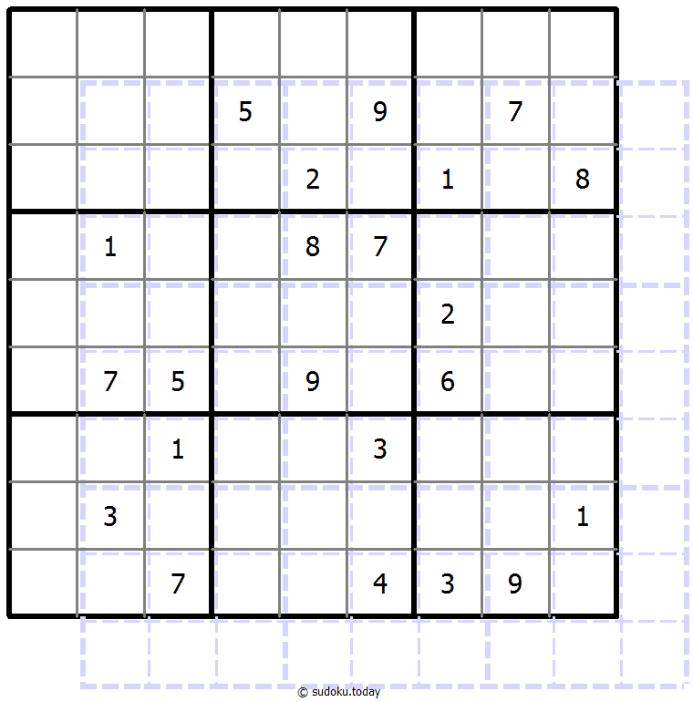 Sudoku de sombras 10x10 #39707