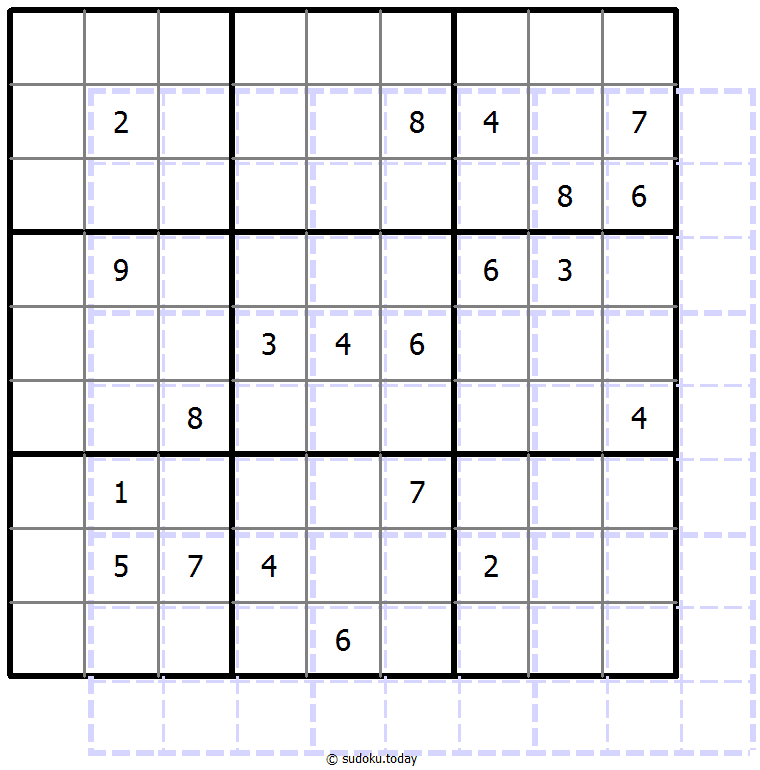 Sudoku de sombras 10x10 #39715