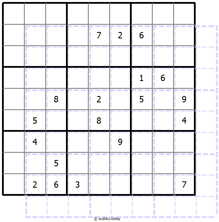 Sudoku de sombras 10x10 #39721