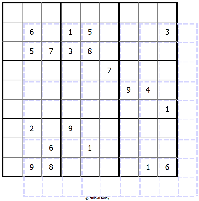 Sudoku de sombras 10x10 #39727