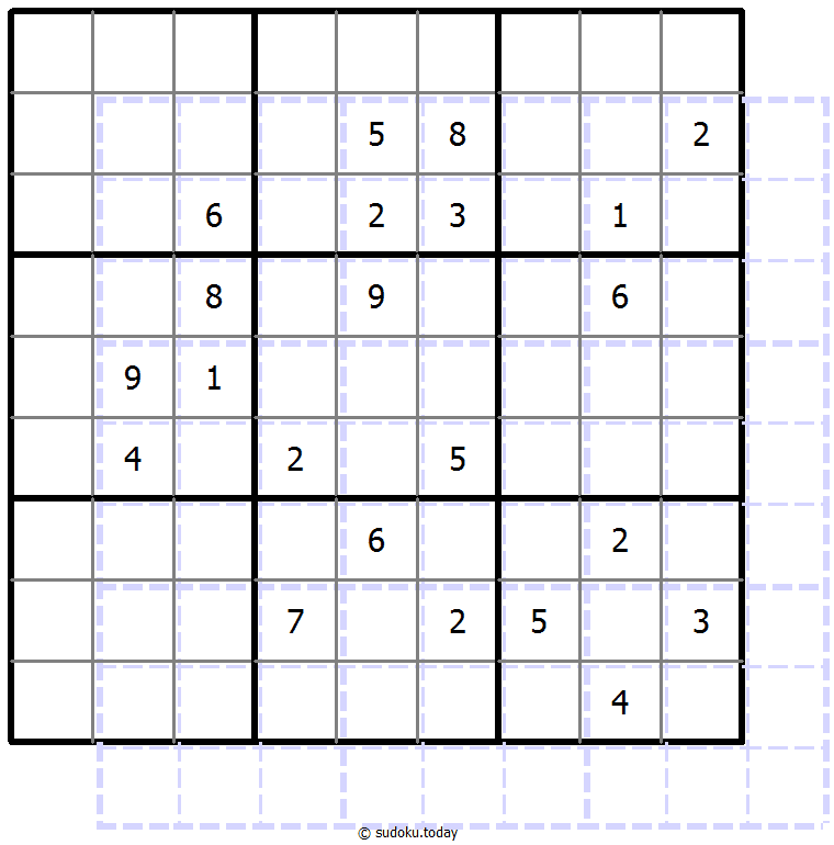 Sudoku de sombras 10x10 #39733