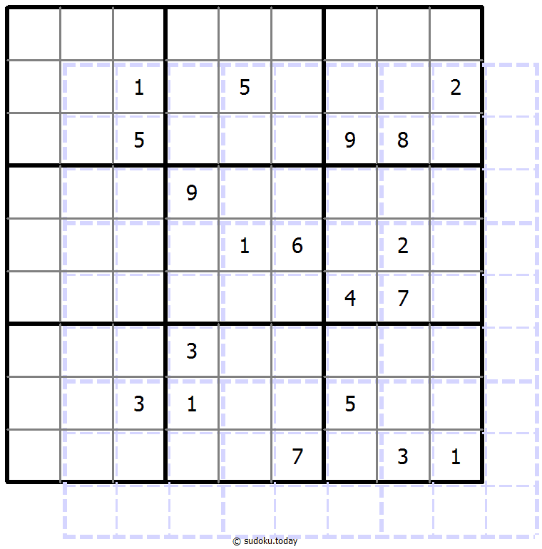 Sudoku de sombras 10x10 #39735