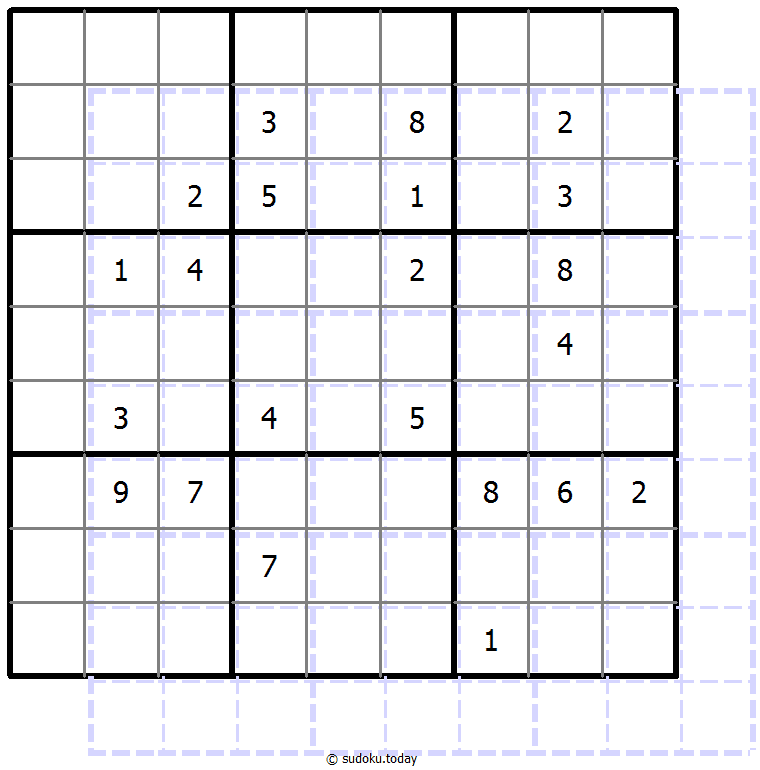 Sudoku de sombras 10x10 #39736
