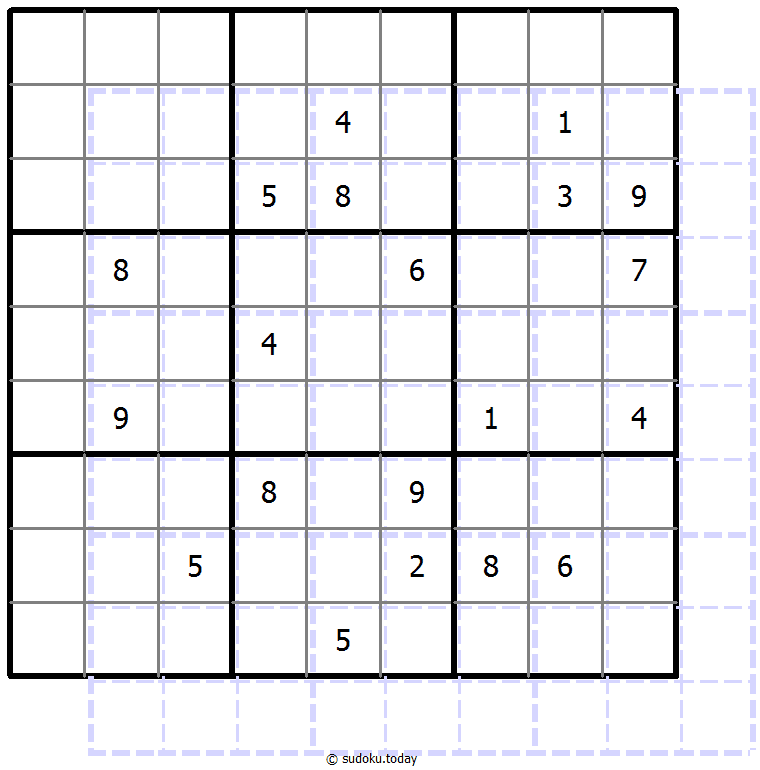 Sudoku de sombras 10x10 #39737