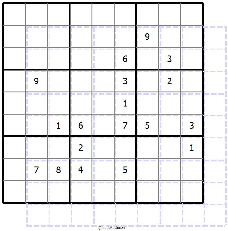 Sudoku de sombras 10x10 #39743