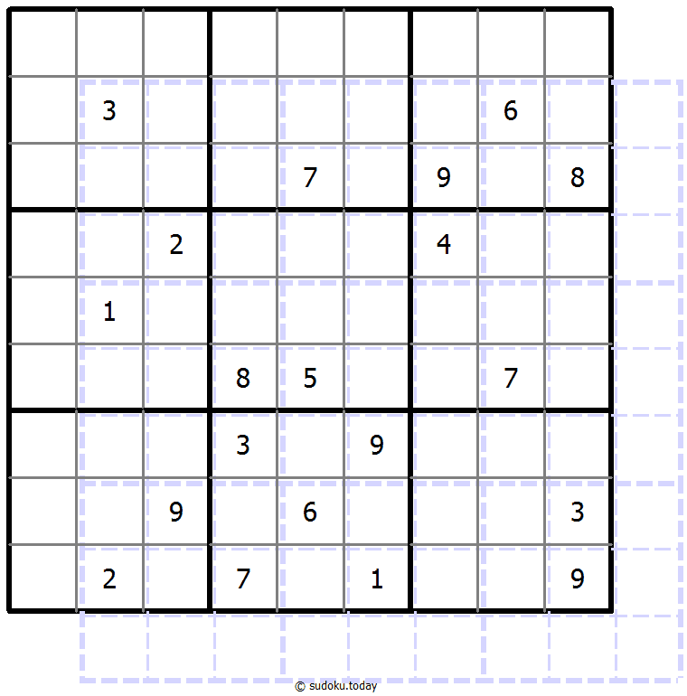 Sudoku de sombras 10x10 #39748