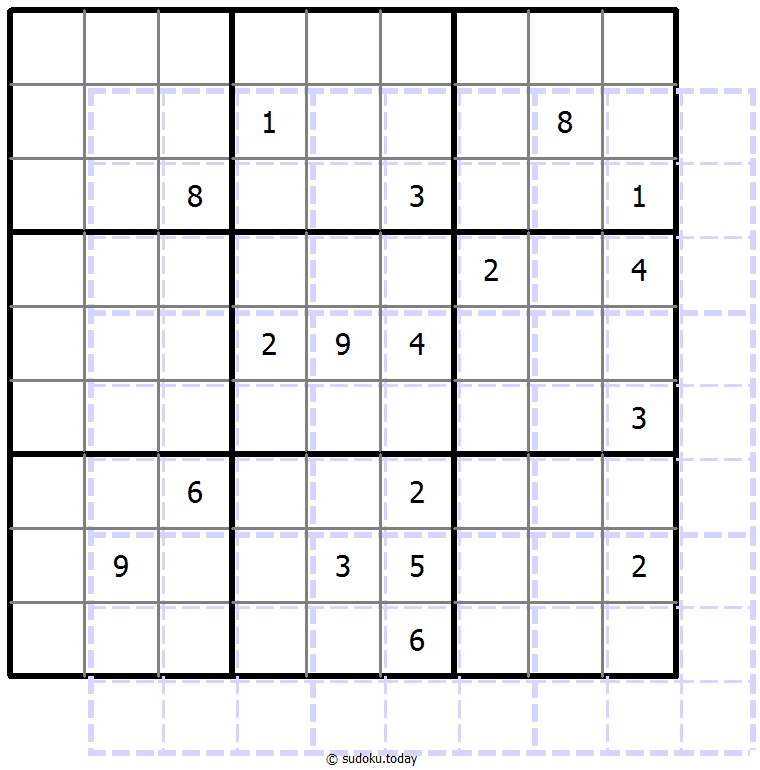 Sudoku de sombras 10x10 #39752