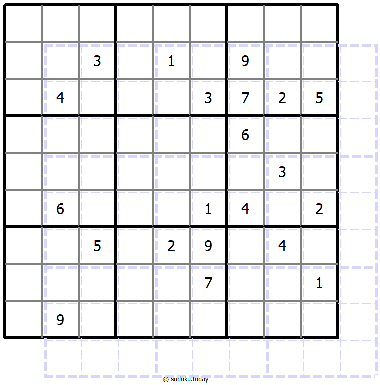 Sudoku de sombras 10x10 #39762