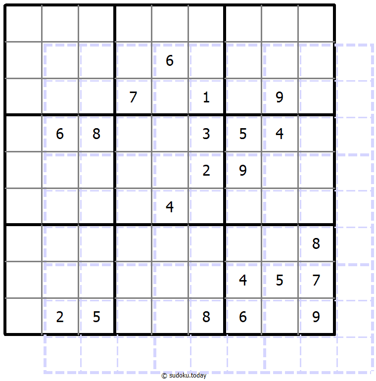 Sudoku de sombras 10x10 #39768