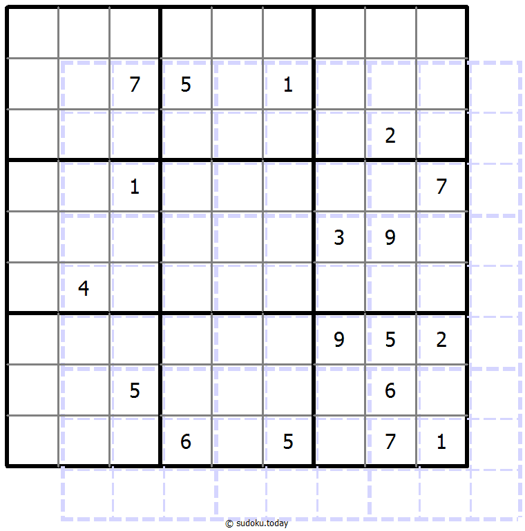 Sudoku de sombras 10x10 #39769