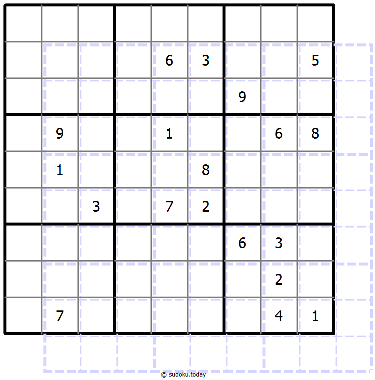 Sudoku de sombras 10x10 #39773