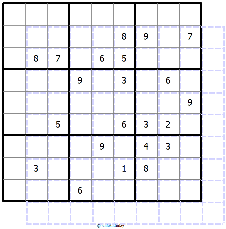 Sudoku de sombras 10x10 #39777
