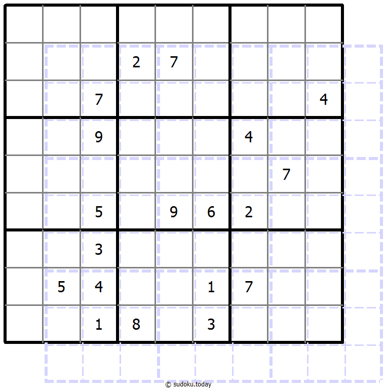Sudoku de sombras 10x10 #39778