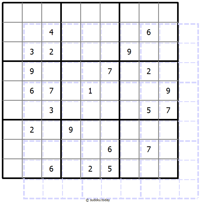 Sudoku de sombras 10x10 #39783
