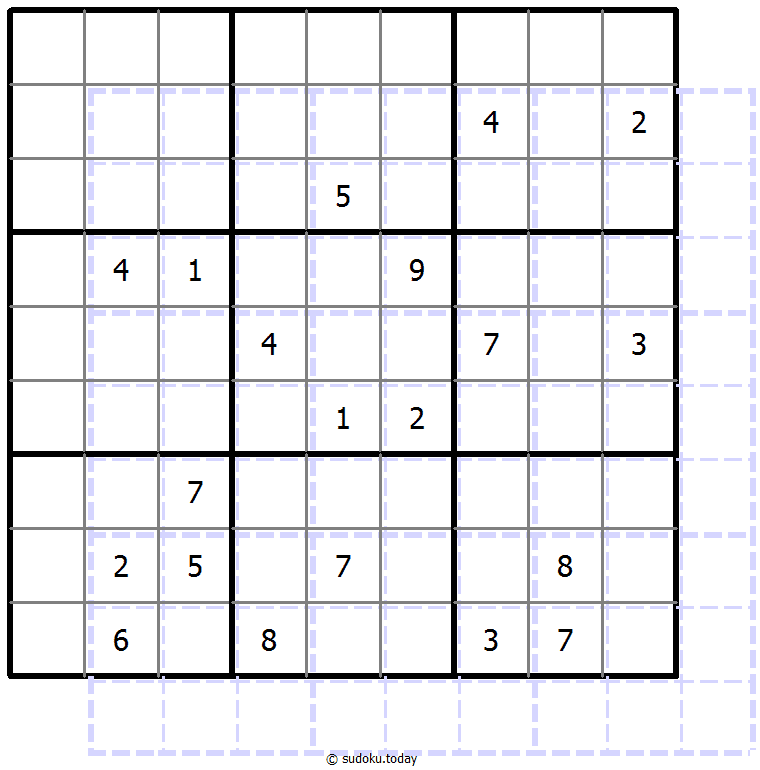 Sudoku de sombras 10x10 #39785