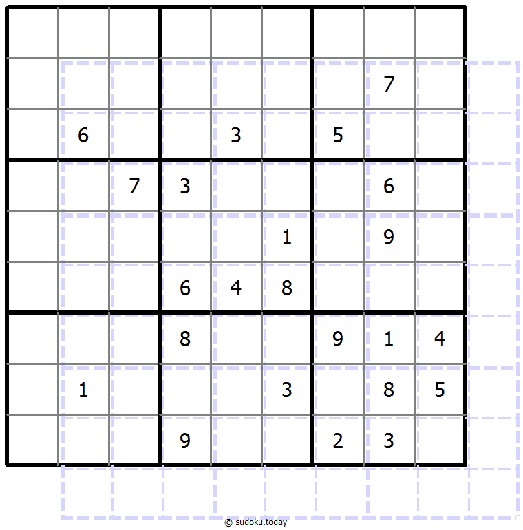 Sudoku de sombras 10x10 #39787