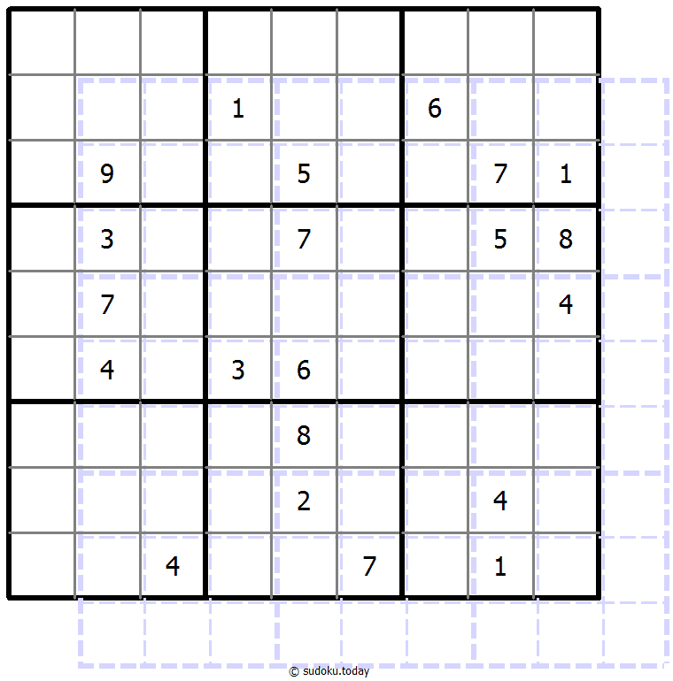 Sudoku de sombras 10x10 #39790