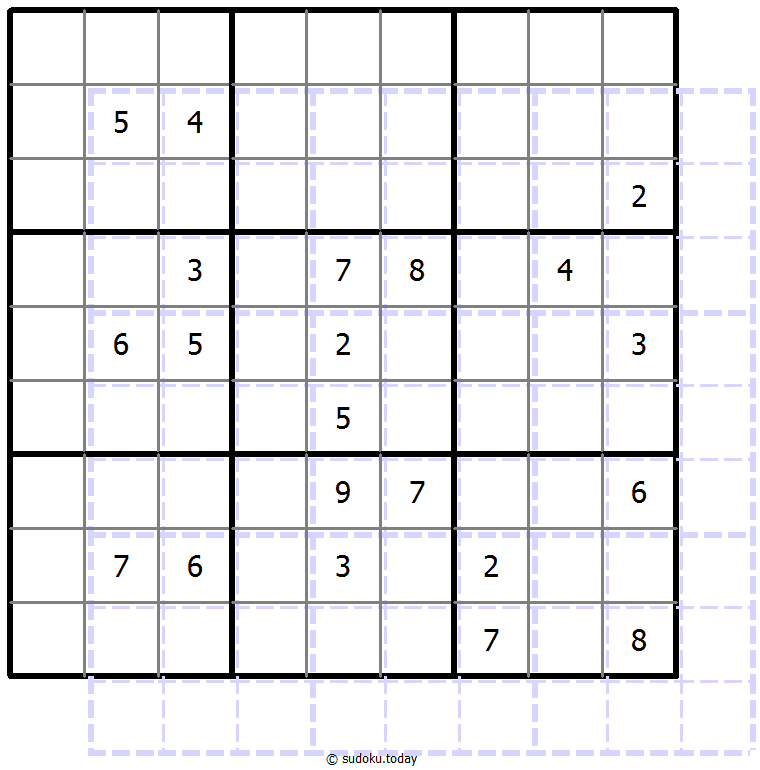 Sudoku de sombras 10x10 #39791