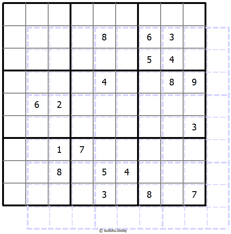 Sudoku de sombras 10x10 #39792