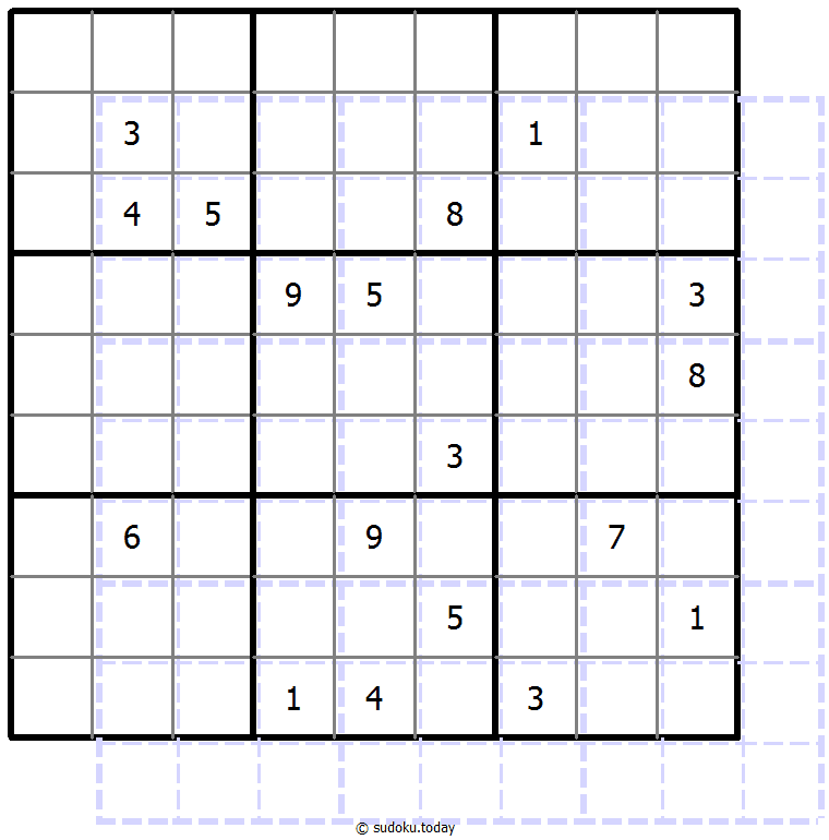 Sudoku de sombras 10x10 #39793