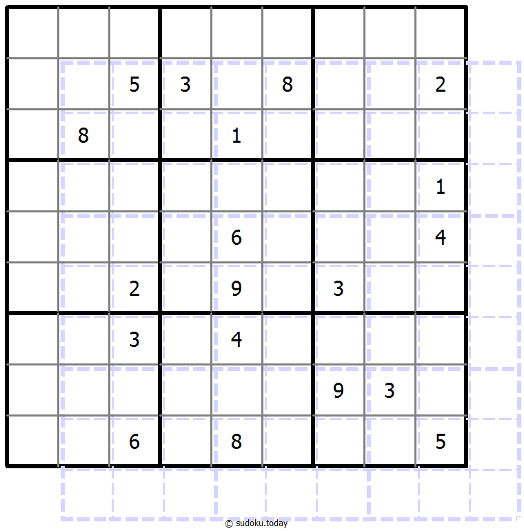 Sudoku de sombras 10x10 #39794