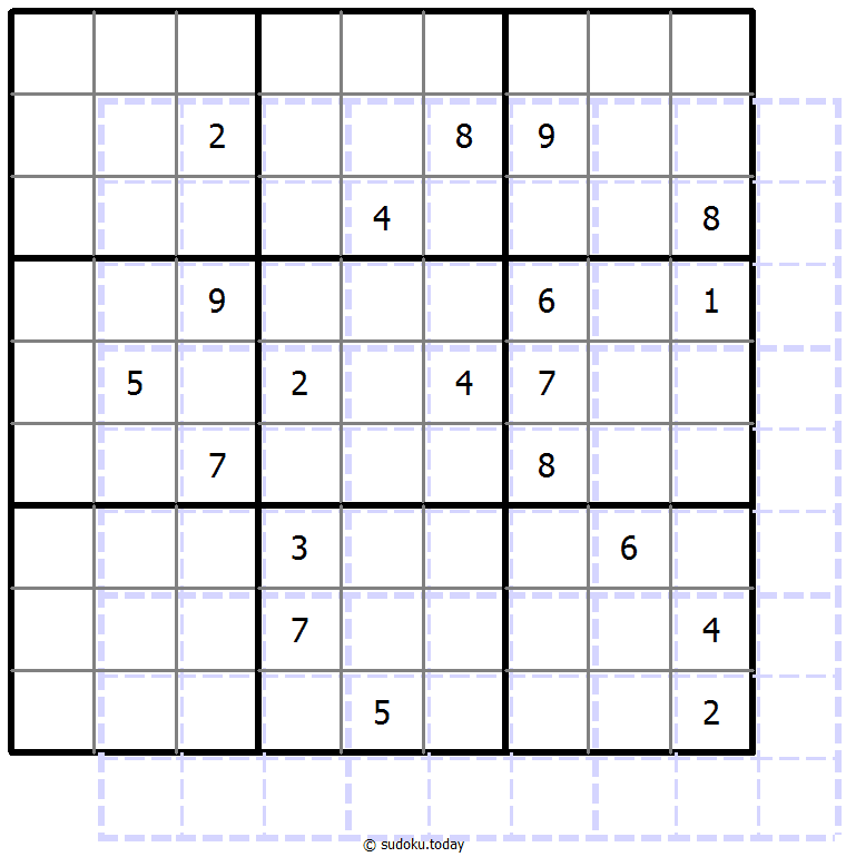 Sudoku de sombras 10x10 #39797