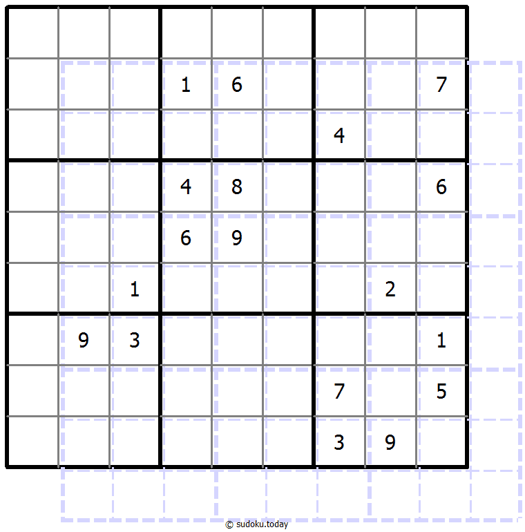 Sudoku de sombras 10x10 #39801