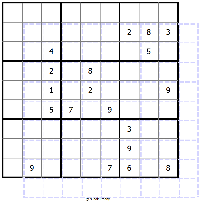 Sudoku de sombras 10x10 #39803