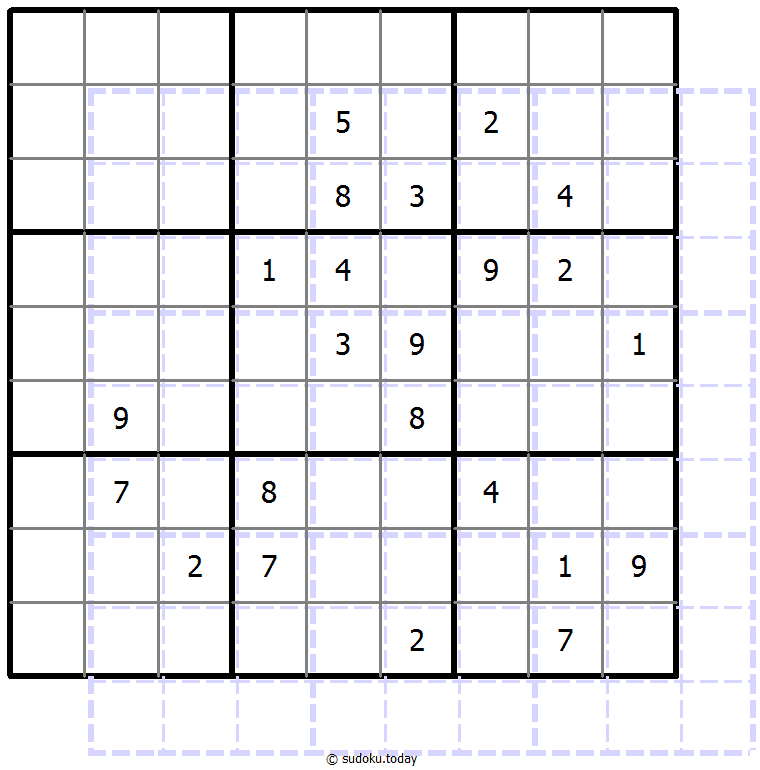 Sudoku de sombras 10x10 #39808