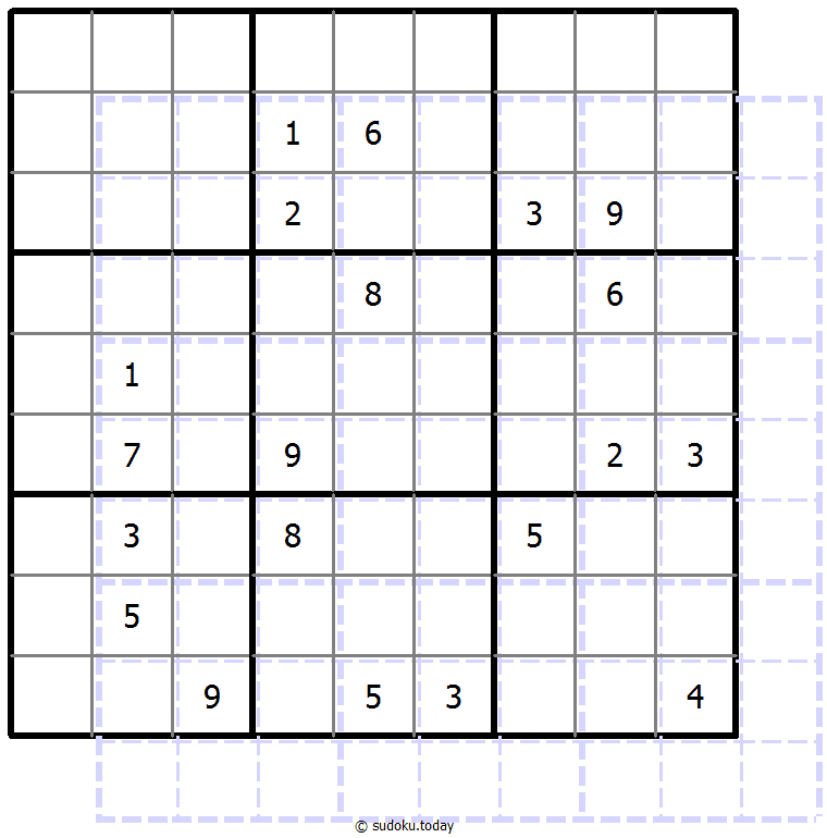 Sudoku de sombras 10x10 #39809