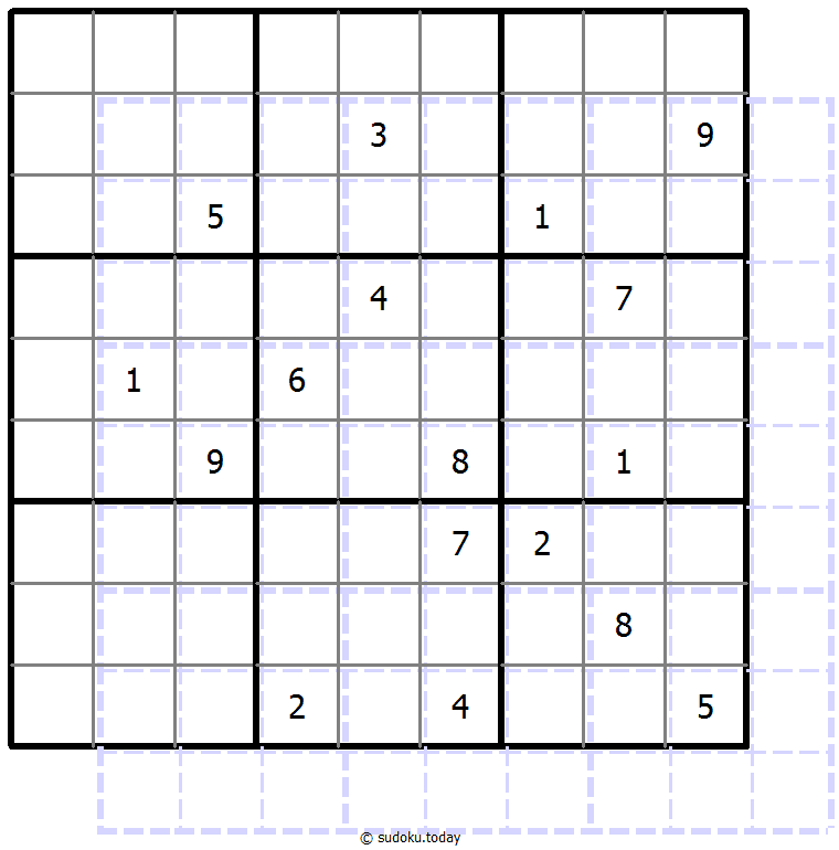 Sudoku de sombras 10x10 #39810