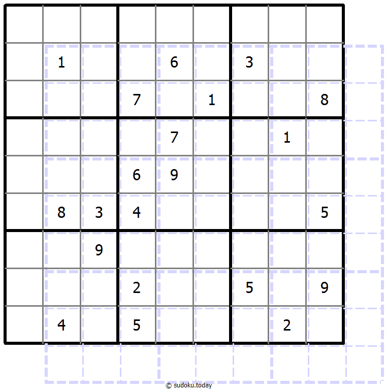 Sudoku de sombras 10x10 #39813