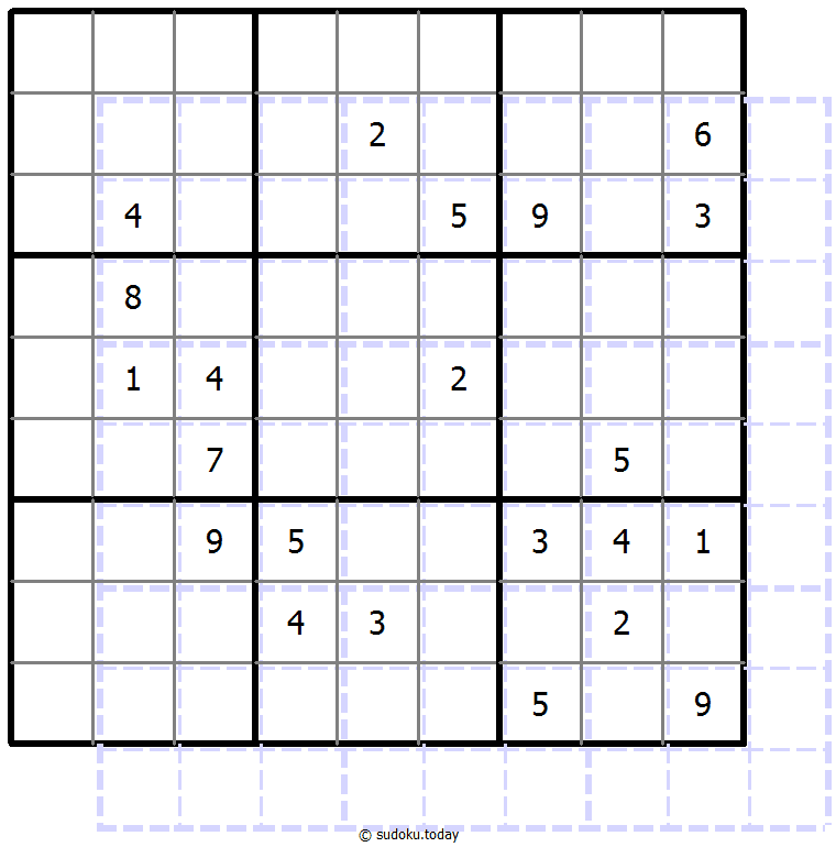 Sudoku de sombras 10x10 #39814