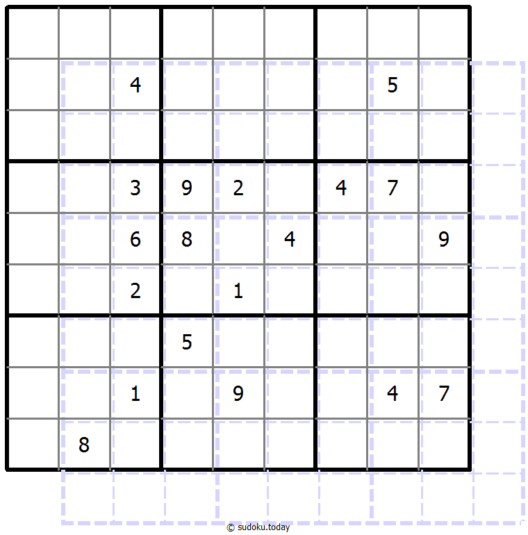 Sudoku de sombras 10x10 #39818