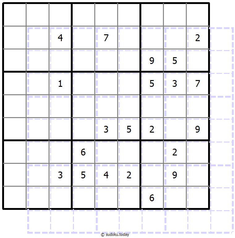 Sudoku de sombras 10x10 #39819