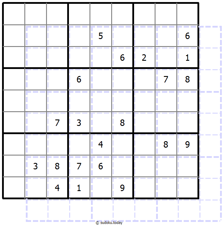 Sudoku de sombras 10x10 #39829
