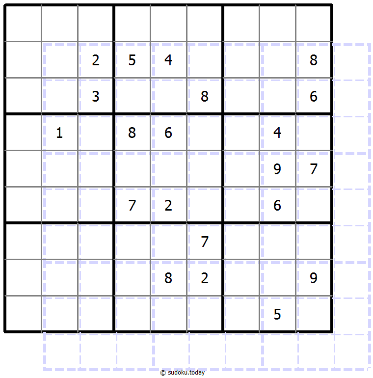 Sudoku de sombras 10x10 #39831