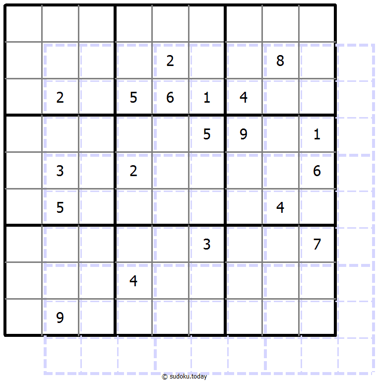 Ejemplo de Sudoku fantasma