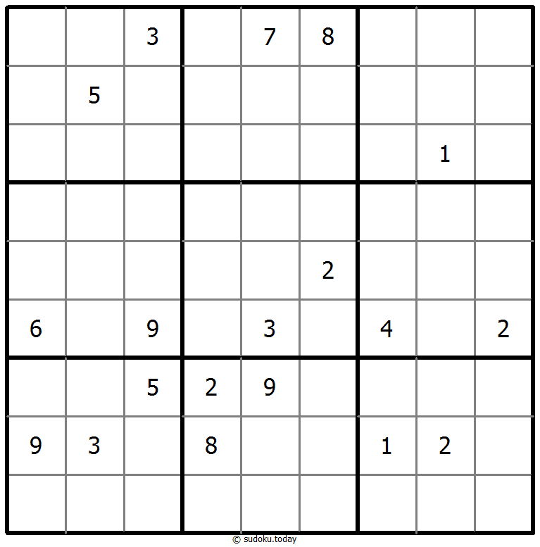 Give me Five Sudoku Dia 02 de enero de 2026