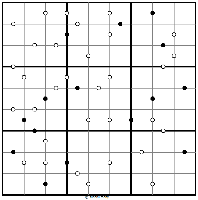 Sudoku de puntos de Go