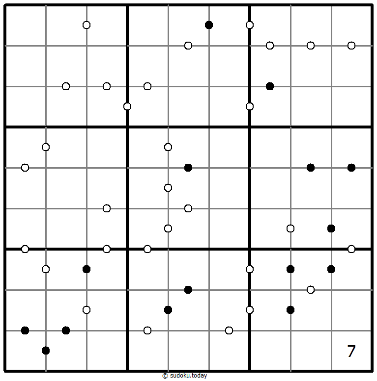 Sudoku de puntos de Go