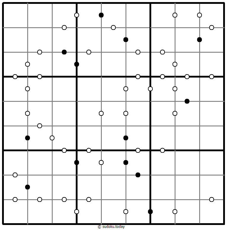Kropki Sudoku Dia 10 de diciembre de 2025