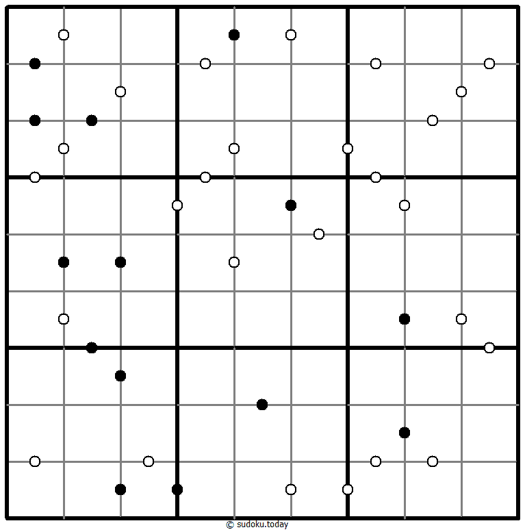 Sudoku de puntos de Go