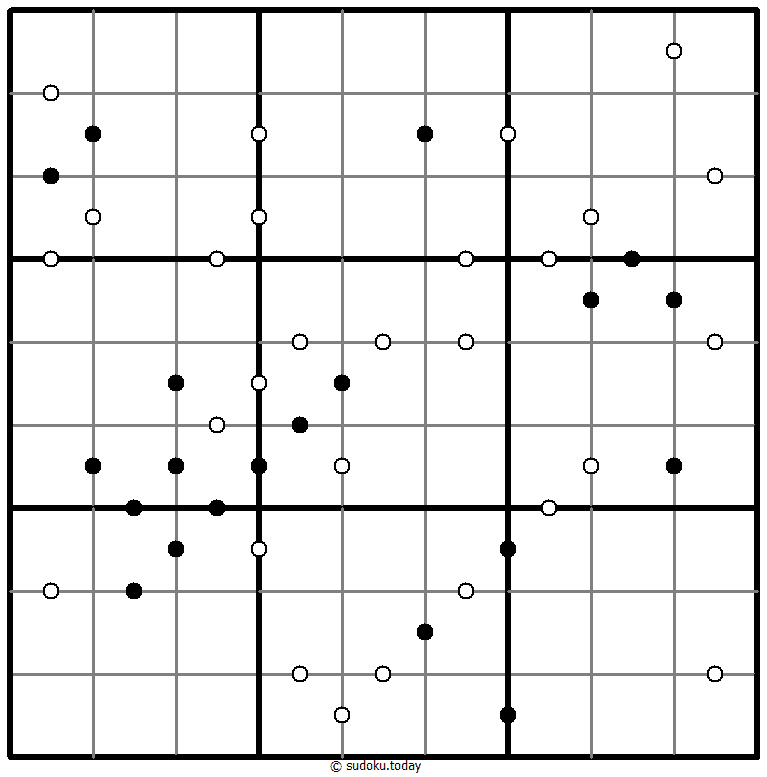 Sudoku de puntos de Go